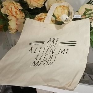 NWT FELINE LOVERS BAG